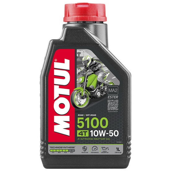 MOTUL 5100 10w50 Huile moteur 4T 1 Litre