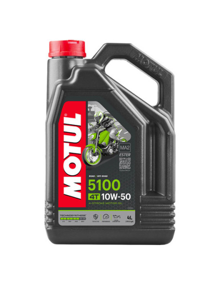 MOTUL 5100 10w50 Huile moteur 4T 4 Litres