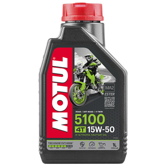 MOTUL 5100 15w50 huile moteur 4T 1 litre