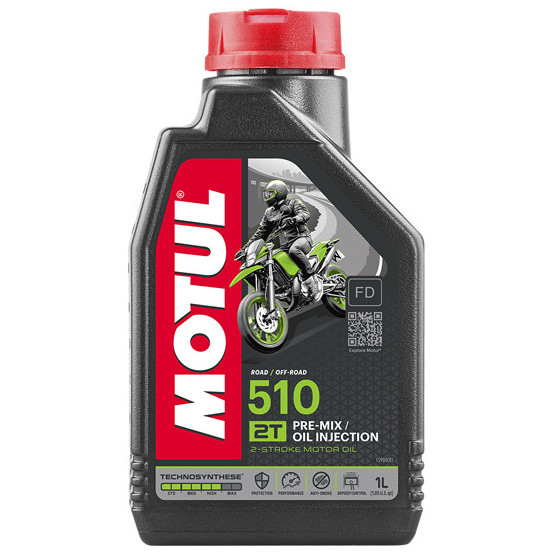 MOTUL 510 huile moteur 2T mélange 1 Litre