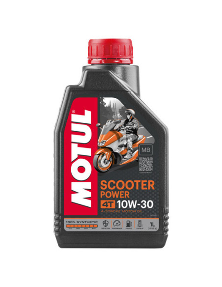 MOTUL Scooter Power 10w30 MB Huile moteur 4T 1 Litre