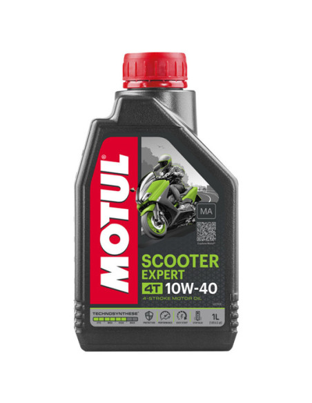 MOTUL Scooter Expert 10w40 MA Huile moteur 4T 1 Litre