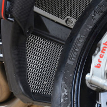 Protection de radiateur d'huile R&G RACING rouge MV AGUSTA Brutale 1000RR