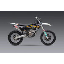 Ligne complète YOSHIMURA RS12 Signature series Inox/carbone KTM 250 SX F HUSQVARNA 250 FC 2023 2