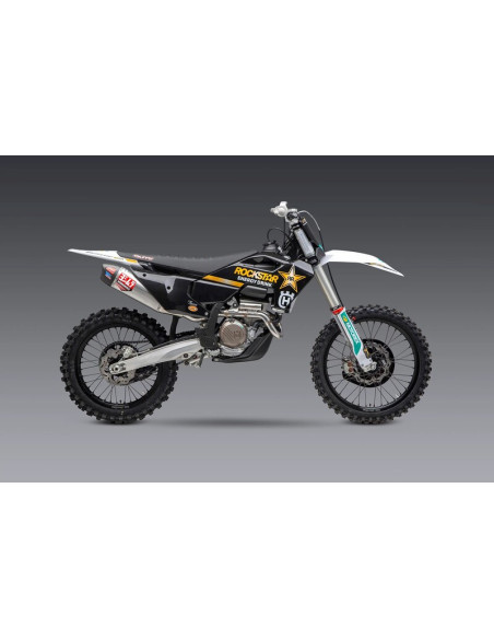 Ligne complète YOSHIMURA RS12 Signature series Inox/carbone KTM 250 SX F HUSQVARNA 250 FC 2023