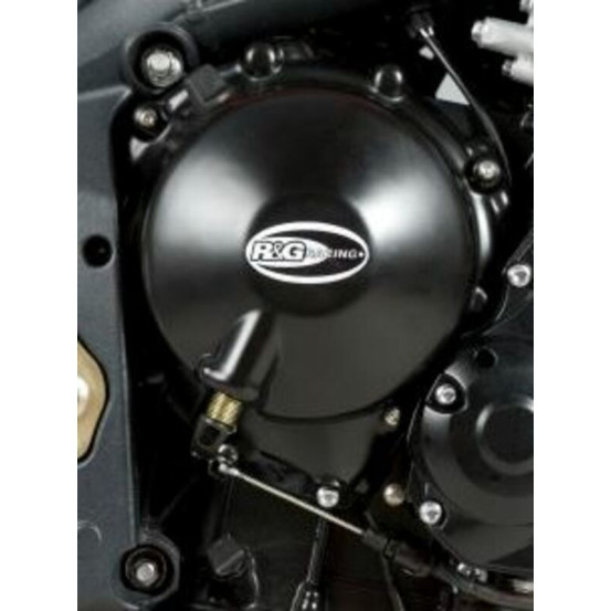 Protection de carter droit (embrayage) R&G RACING noir - TRIUMPH Street Triple