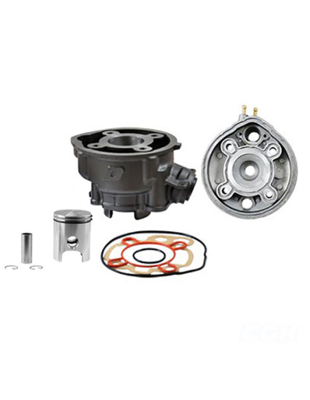 Kit cylindre fonte DOPPLER origine Minarelli 50 AM6 (piston Vertex 40,3mm)