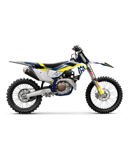 Kit déco avec housse de selle BLACKBIRD Dream Graphic 4 Husqvarna TC/FC