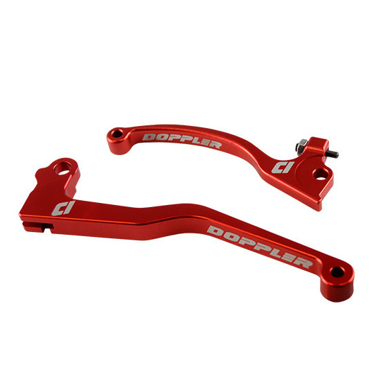 Jeu de leviers DOPPLER Rieju MRT 2018-2023 CNC Rouge