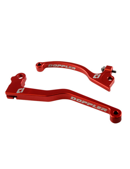 Jeu de leviers DOPPLER Rieju MRT 2018-2023 CNC Rouge