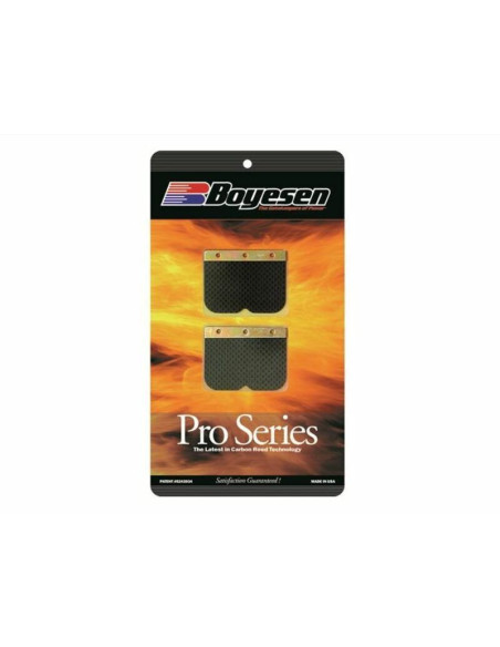 Clapets carbone BOYESEN Pro Series pour boîte à clapets BOYESEN GAS GAS 125 EC MC 2001 - 2007