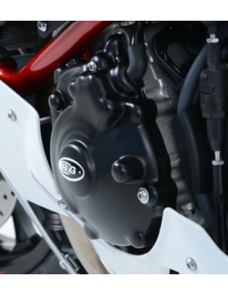 Protection de carter gauche noir R&G RACING - YAMAHA YZF-R1
