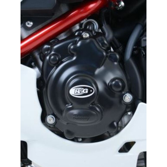 Protection de carter R&G RACING Race Series gauche (alternateur) noir - YAMAHA R1