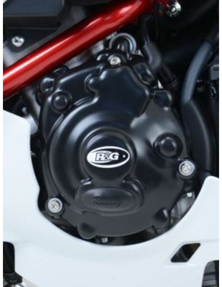 Protection de carter R&G RACING Race Series gauche (alternateur) noir - YAMAHA R1