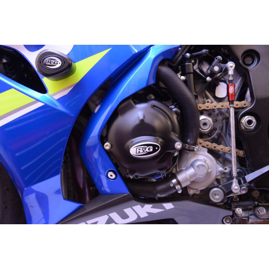 Protection de carter gauche R&G RACING noir - SUZUKI GSX-R1000