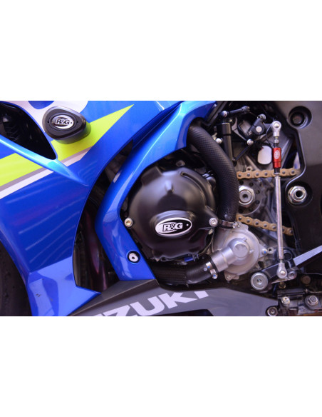 Protection de carter gauche R&G RACING noir - SUZUKI GSX-R1000