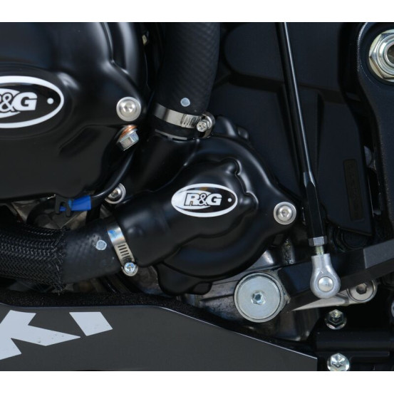Protection de carter gauche (pompe à eau) R&G RACING noir GSX-R 1000