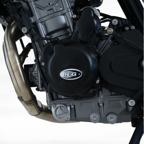 Protection de carter gauche (alternateur) R&G RACING noir - KTM Duke 790