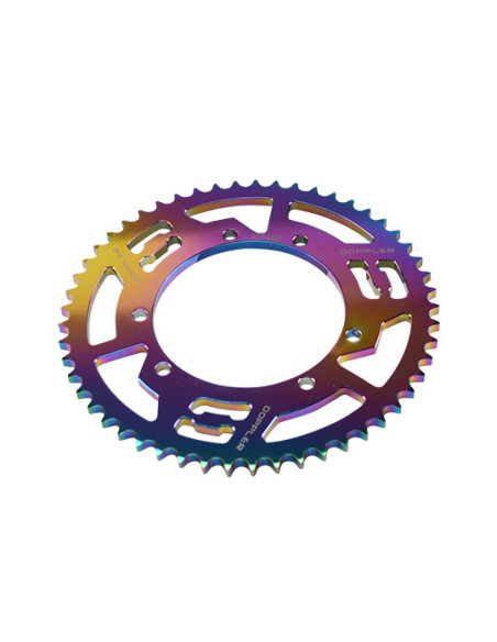 Couronne aluminium 428 53 dents DOPPLER Sherco Enduro/SM Néochrome