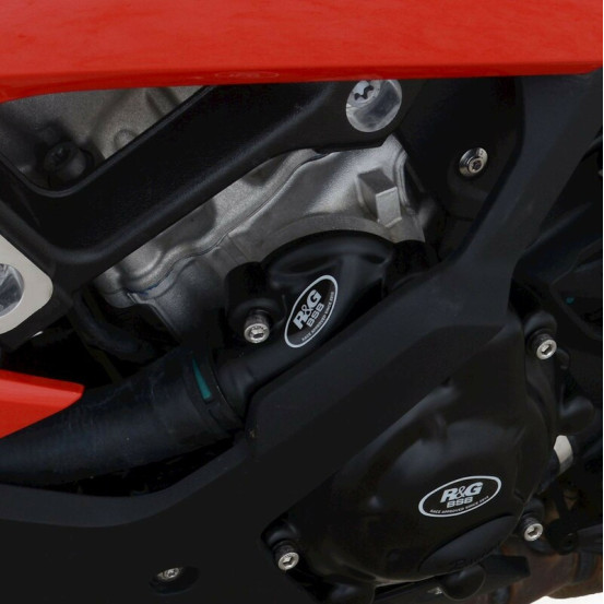 Protection de carter gauche (pompe à eau) R&G RACING Race Series noir - BMW S1000RR