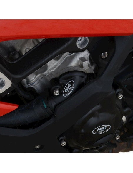 Protection de carter gauche (pompe à eau) R&G RACING Race Series noir - BMW S1000RR