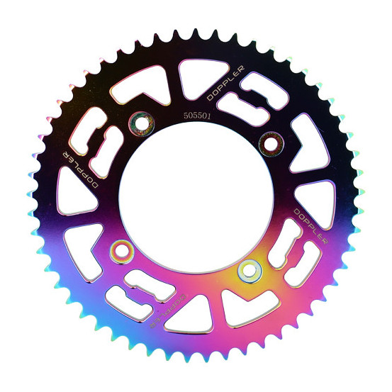 Couronne aluminium 420 53 dents DOPPLER Beta Factory/RR SM Néochrome