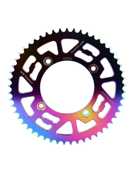 Couronne aluminium 420 53 dents DOPPLER Beta Factory/RR SM Néochrome