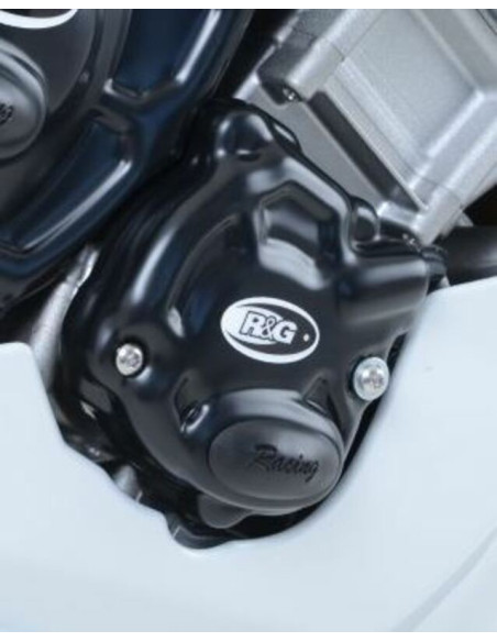 Protection de carter R&G RACING Race Series droit (pompe à huile) noir - YAMAHA R1