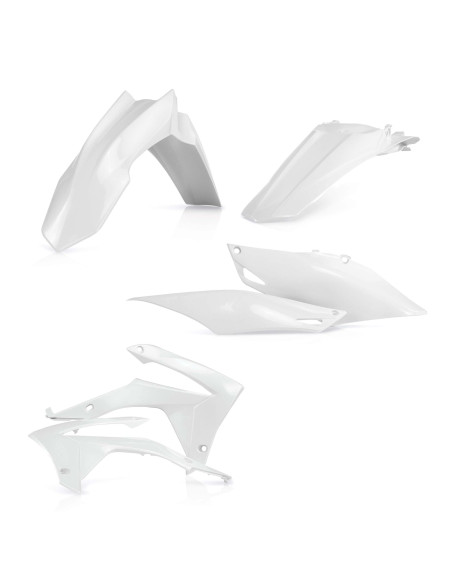 Kit plastiques - Blanc - ACERBIS Honda 250 CRF-R 2014-2017 450 CRF-R 2013-2016