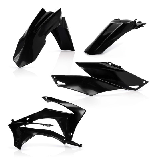 Kit plastiques - Noir - ACERBIS Honda 250 CRF-R 2014-2017 450 CRF-R 2013-2016