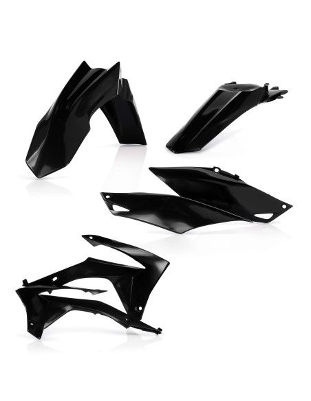 Kit plastiques - Noir - ACERBIS Honda 250 CRF-R 2014-2017 450 CRF-R 2013-2016