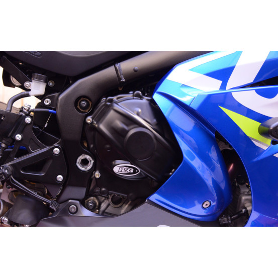 Protection de carter droit (embrayage) R&G RACING noir - SUZUKI GSX-R 1000