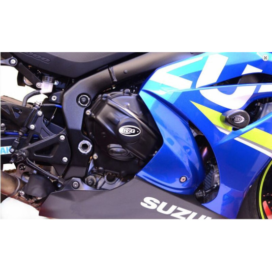 Protection de carter droit (embrayage) R&G RACING Race Series noir - SUZUKI GSX-R1000