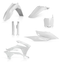 Kit plastiques complet - Blanc - ACERBIS Honda 250 CRF-R 2014-2017 450 CRF-R 2013-2016