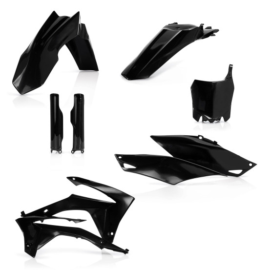 Kit plastiques complet - Noir - ACERBIS Honda 250 CRF-R 2014-2017 450 CRF-R 2013-2016