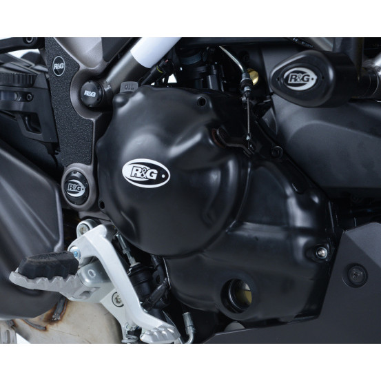 Protection de carter droit R&G RACING noir - DUCATI 950 Multistrada