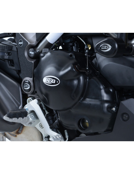 Protection de carter droit R&G RACING noir - DUCATI 950 Multistrada