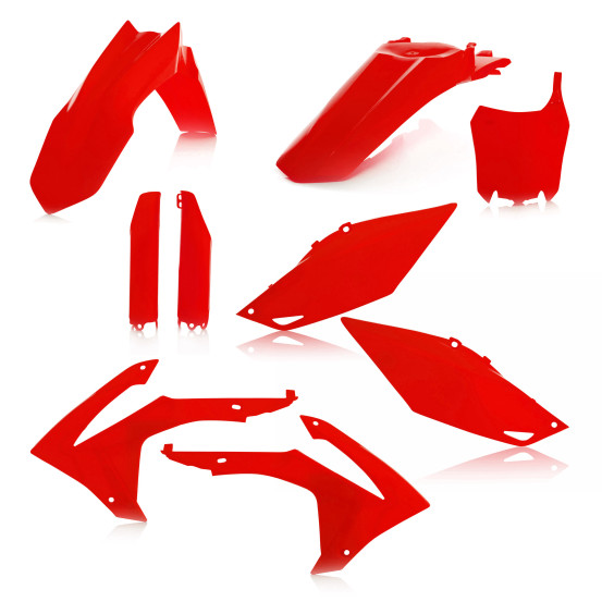 Kit plastiques complet - Rouge - ACERBIS Honda 250 CRF-R 2014-2017 450 CRF-R 2013-2016