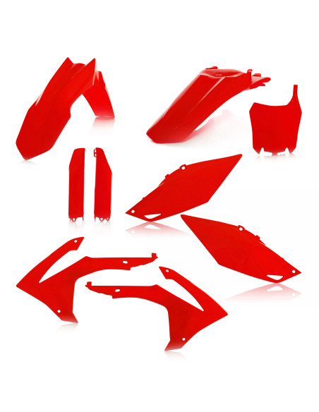Kit plastiques complet - Rouge - ACERBIS Honda 250 CRF-R 2014-2017 450 CRF-R 2013-2016