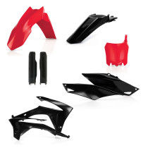 Kit plastiques complet - Rouge - ACERBIS Honda 250 CRF-R 2014-2017 450 CRF-R 2013-2016