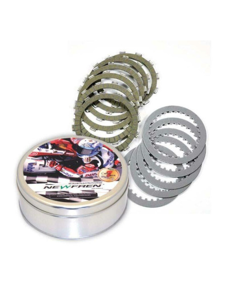 Kit de disques d'embrayage garnis + lisses standards NEWFREN - YAMAHA MT-09 2014-2023