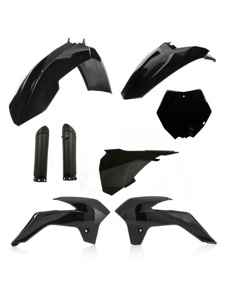Kit plastiques complet - Noir - ACERBIS KTM 85 SX 2013-2017