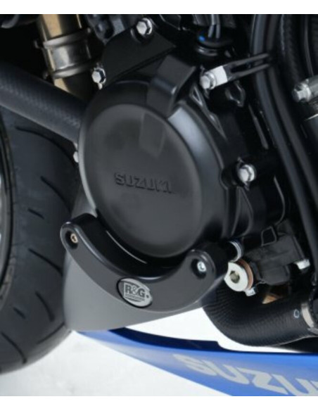 Protection de carter moteur gauche R&G RACING noir - SUZUKI GSX-S1000