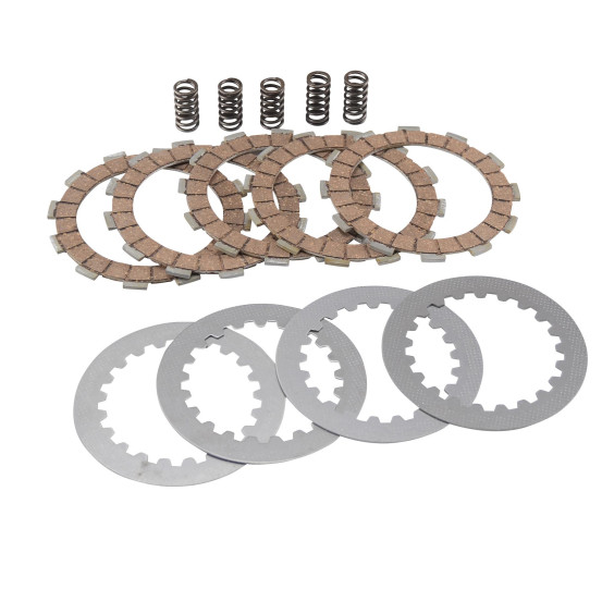 Kit complet disques d'embrayage renforcé DOPPLER Vortex Derbi Senda Euro 2 / Euro 3 / Euro 4