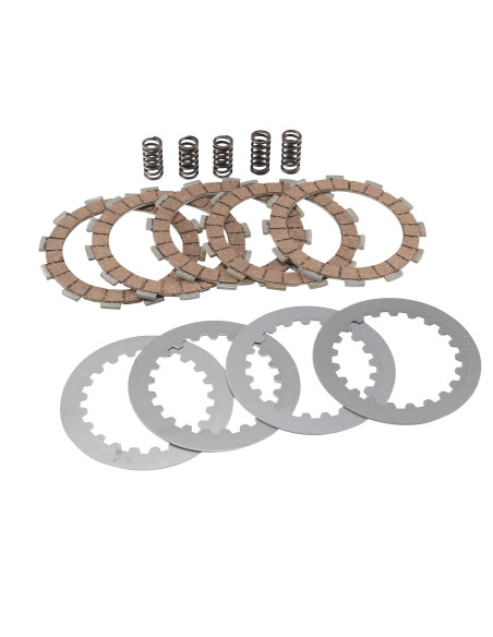 Kit complet disques d'embrayage renforcé DOPPLER Vortex Derbi Senda Euro 2 / Euro 3 / Euro 4