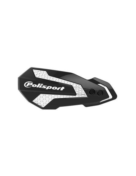 Protège-mains - Blanc Noir - POLISPORT MX Flow