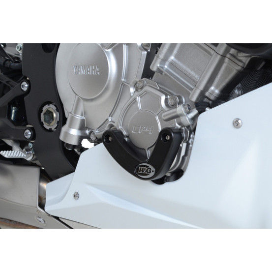 Protection de carter moteur droit R&G RACING noir - YAMAHA YZF-R1