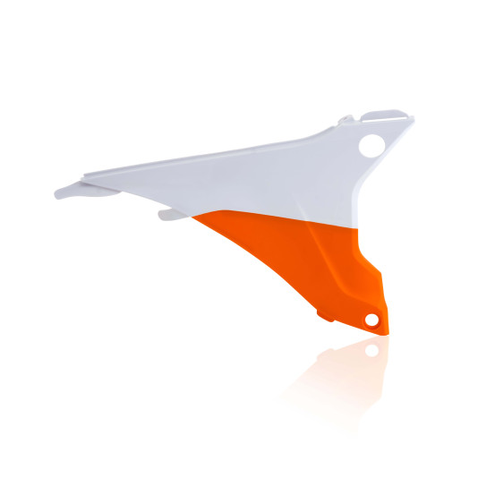 Cache boite à air - Orange - ACERBIS KTM 125/200/250/300 EXC 2014-2016 250/350/450/500 EXCF 2014-2016