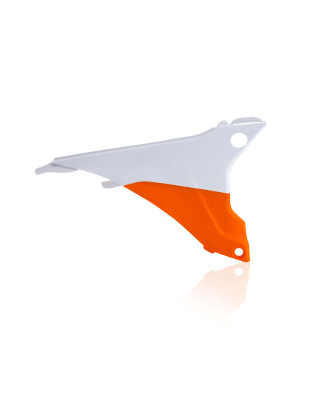 Cache boite à air - Orange - ACERBIS KTM 125/200/250/300 EXC 2014-2016 250/350/450/500 EXCF 2014-2016