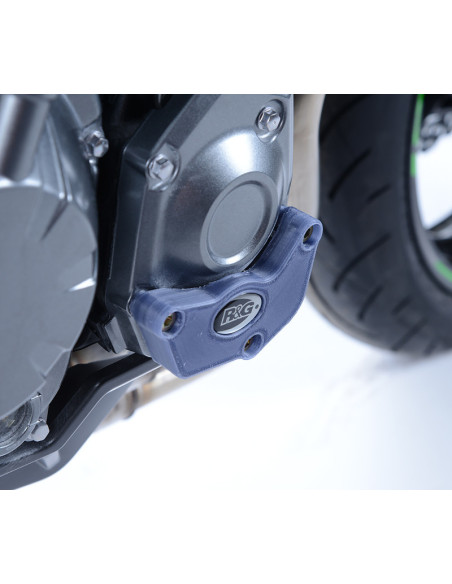 Protection de carter moteur droit R&G RACING noir - KAWASAKI Z900